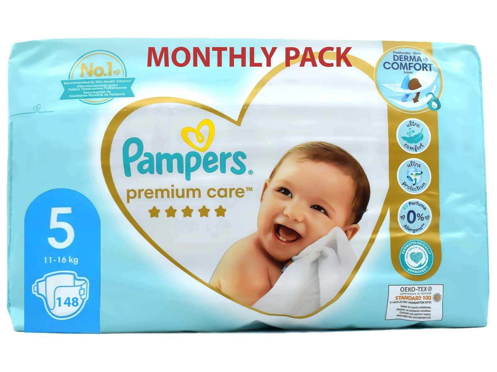 pampers pieluszki premium care