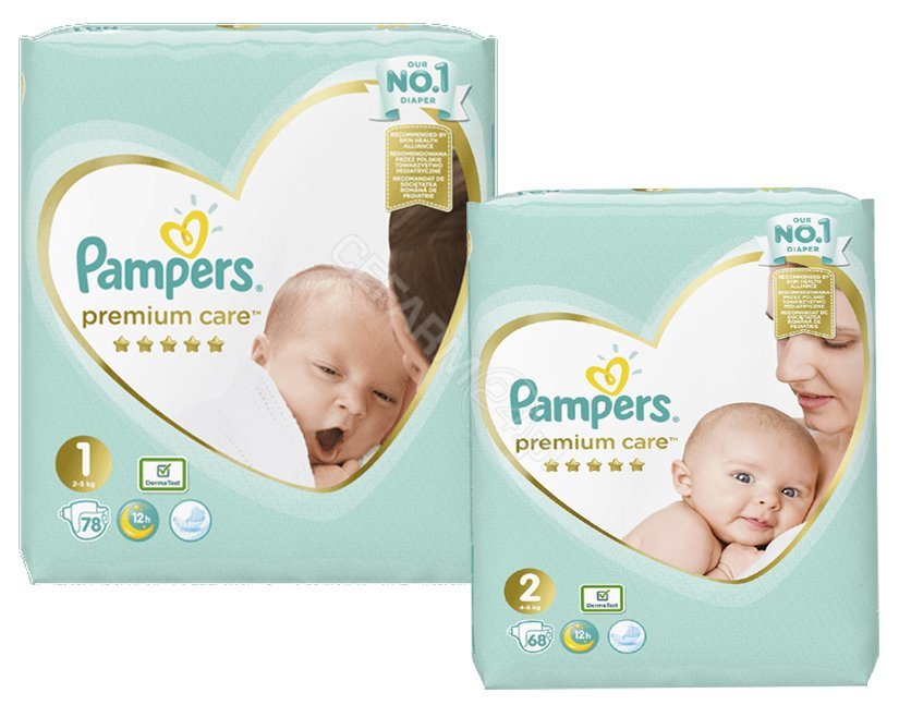 pieluszki pampers 1 allegro