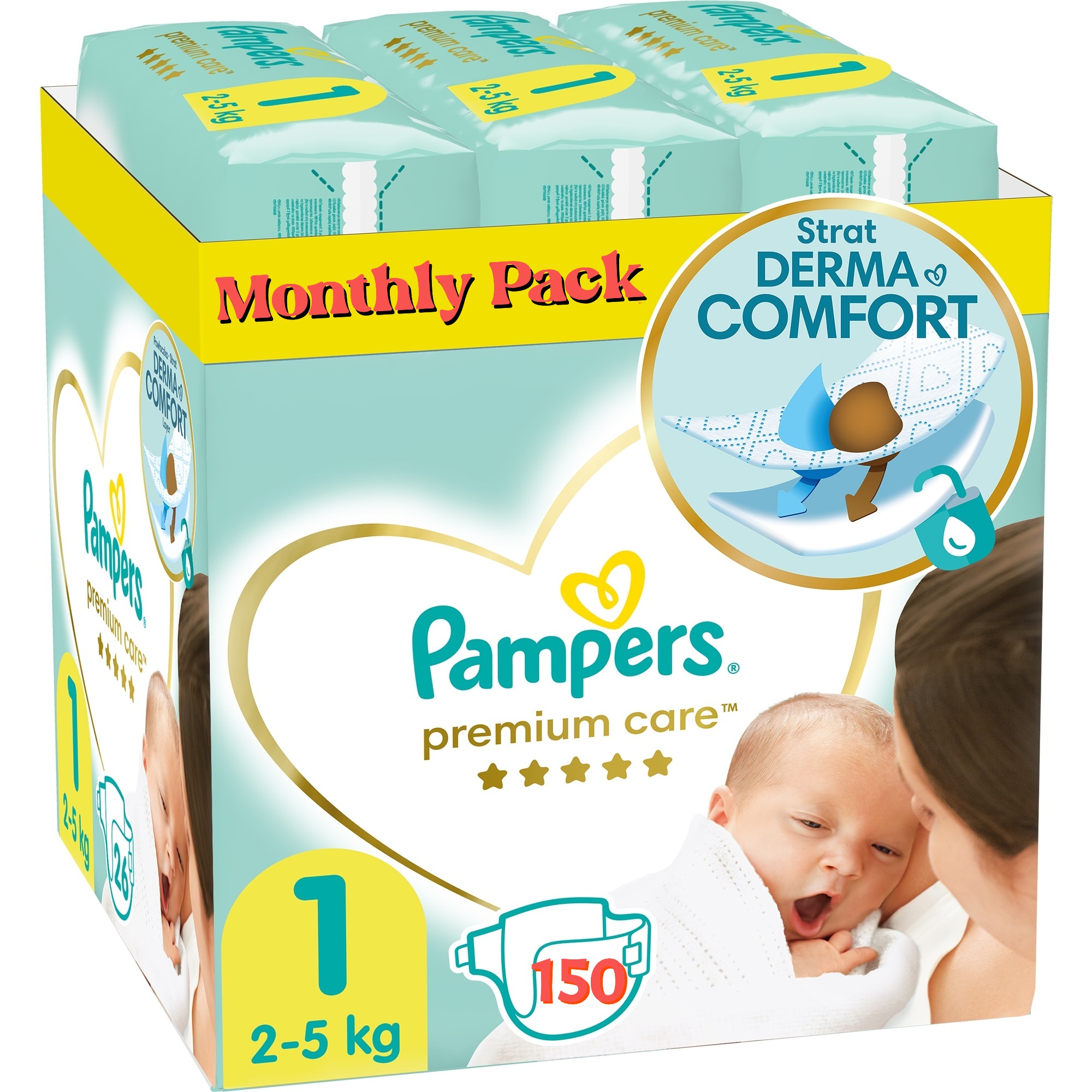 pampersy huggies newborn cena