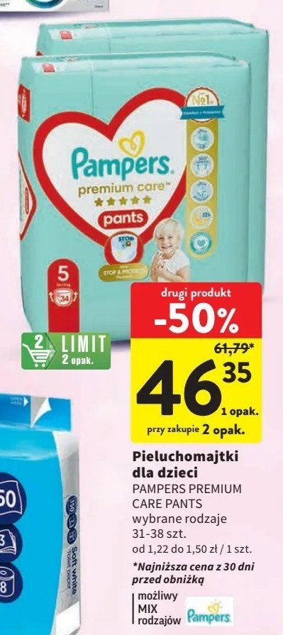 pampers new baby pieluchy jednorazowe rozmiar 1 newborn 2-5 kg