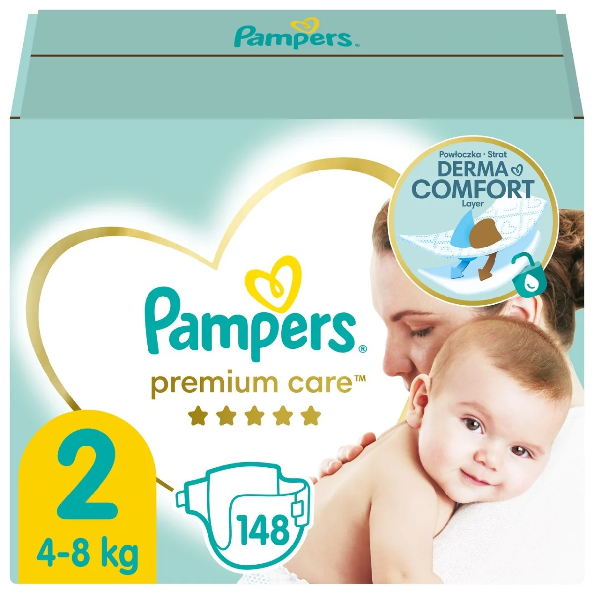 pampers new baby size 1 box