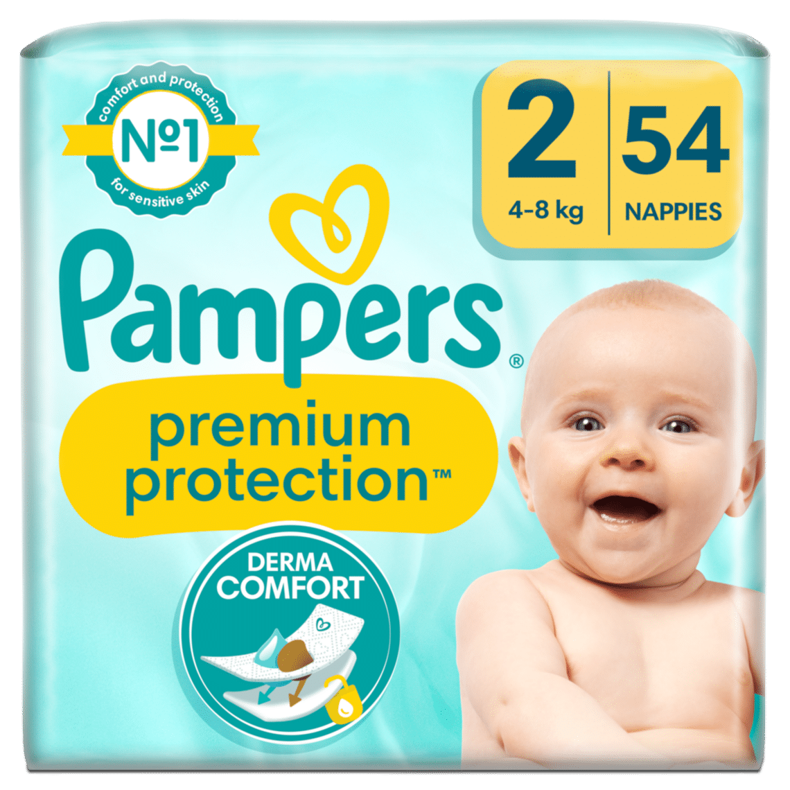 pampers sensitive pieluchy