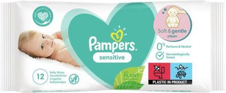 chusteczki nawilżane pampers sensitive cena rossmann