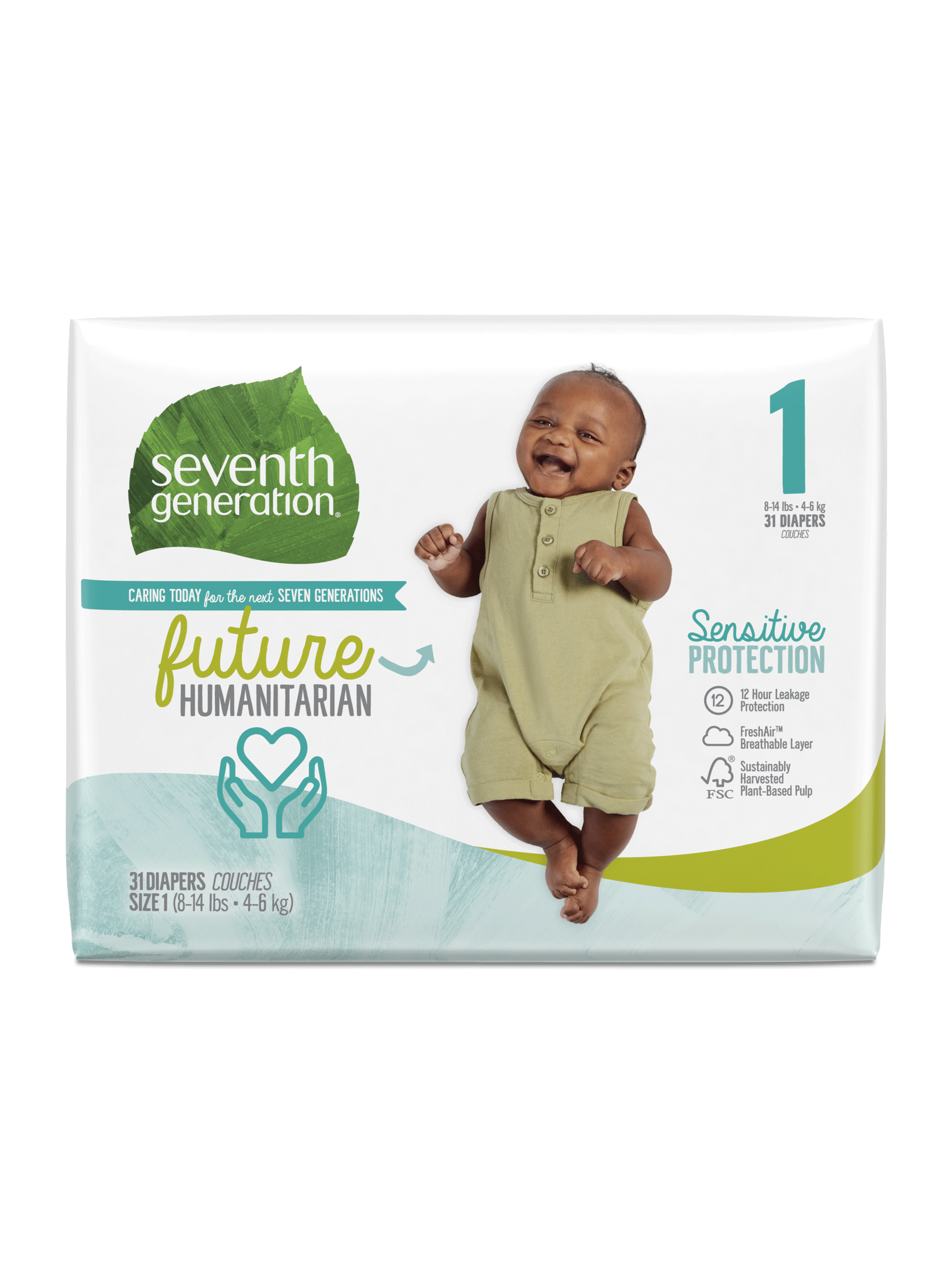 chusteczki pampers natural clean 12x64