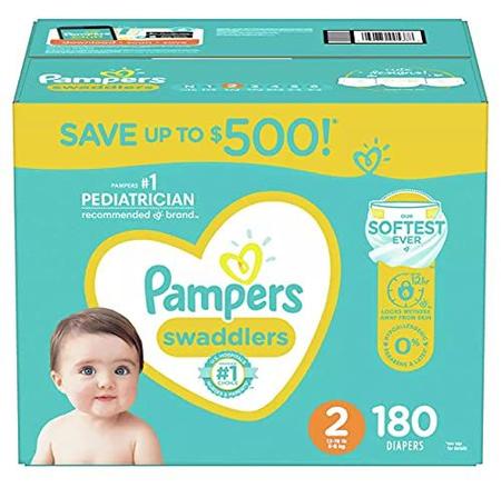 pampers new born baby 2