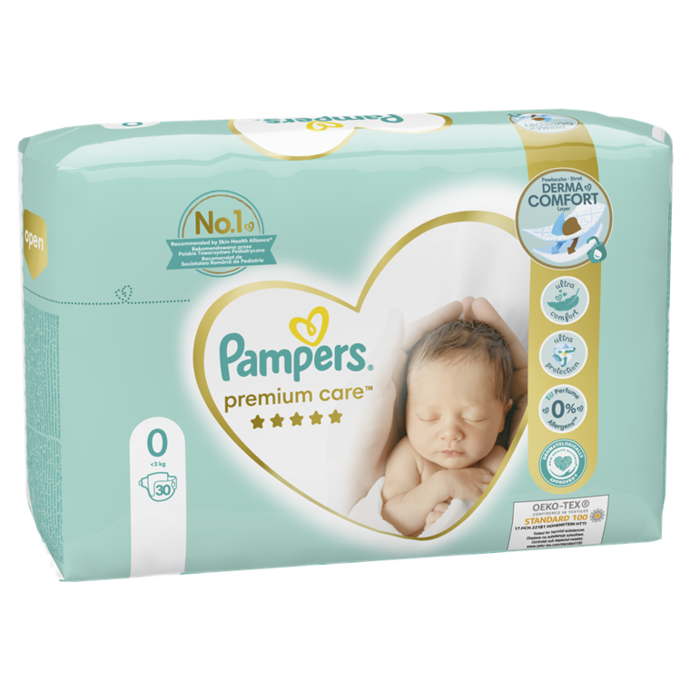 pampers zakładanie