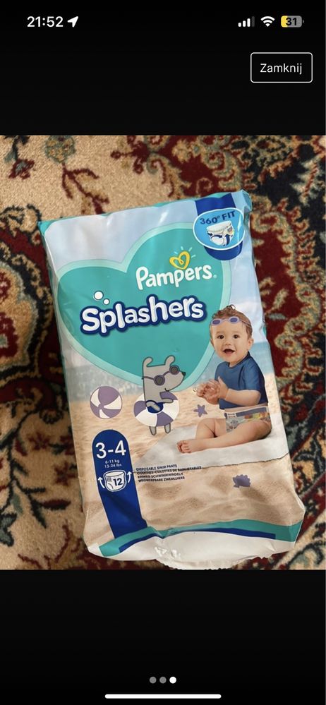 pampers na przepukline