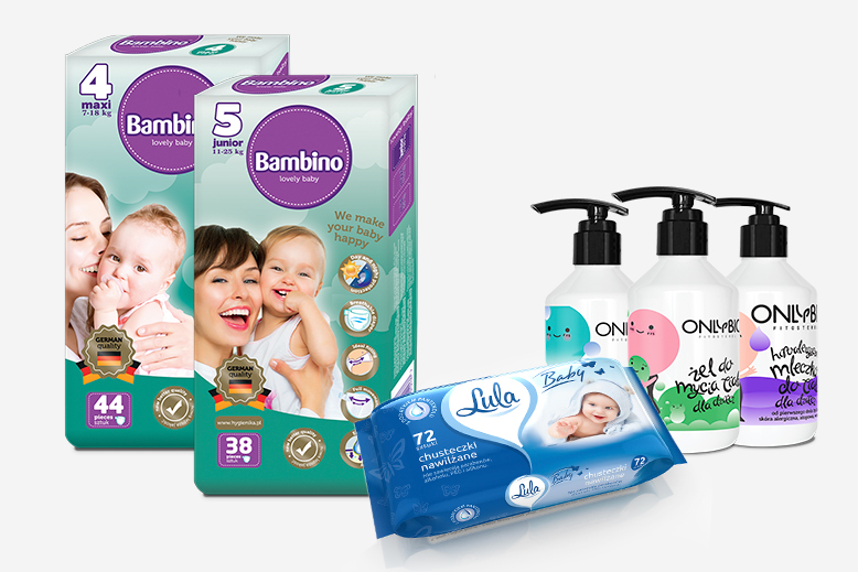 pampers sensitive 1 miesieczny zapas