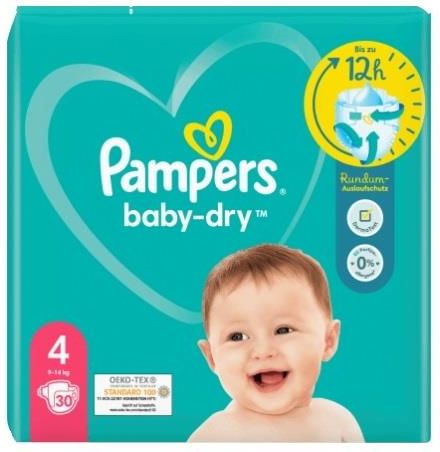 pampers new baby dry 2 80 szt