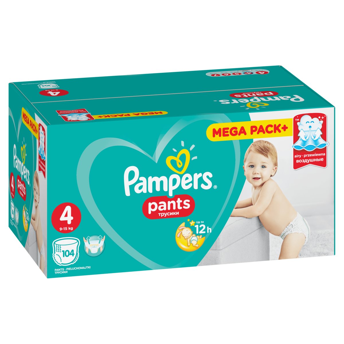 pamper premium care 3 204szt