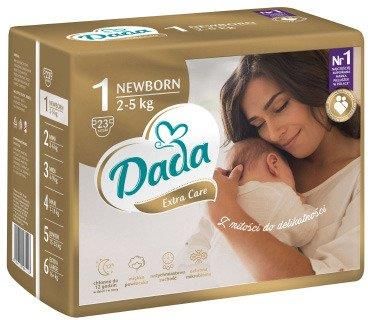 pieluchy dada newborn różnica