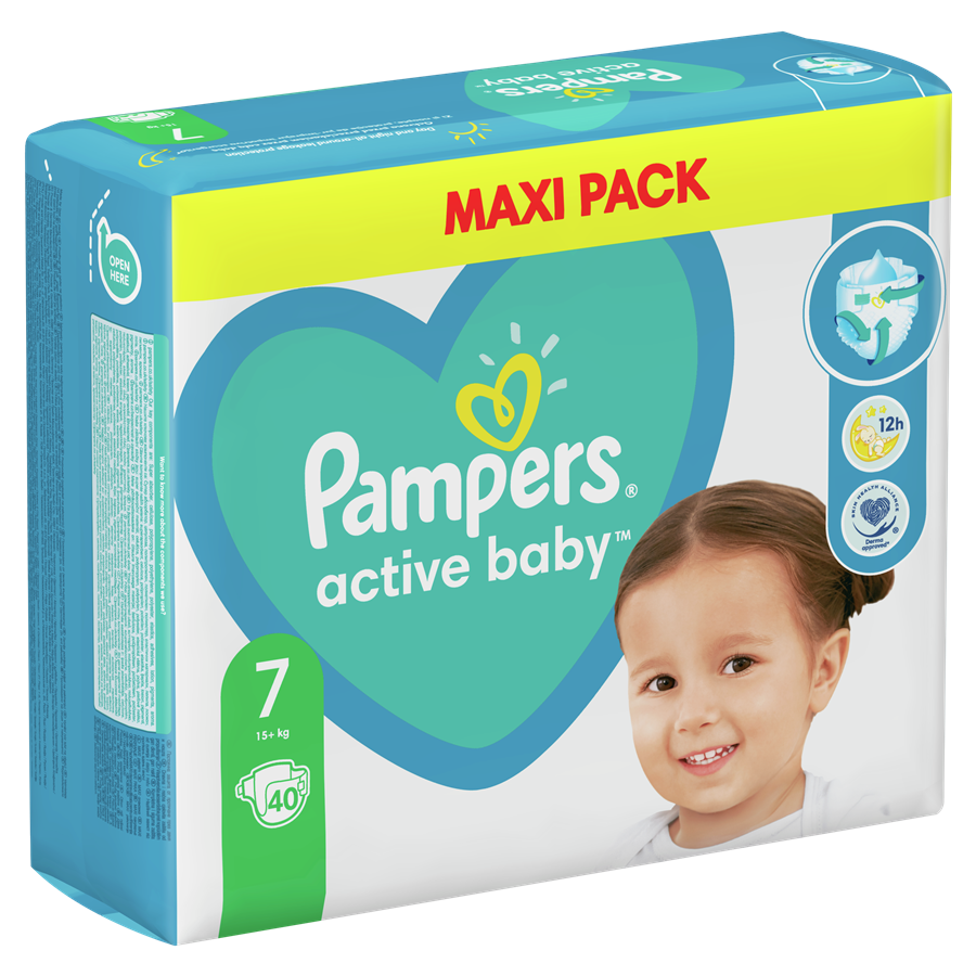 pampers active baby dry 4 106 szt