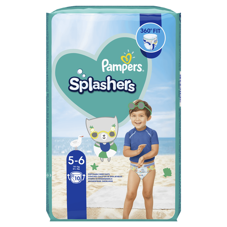 pampers pieluszki do pływania splashers 4