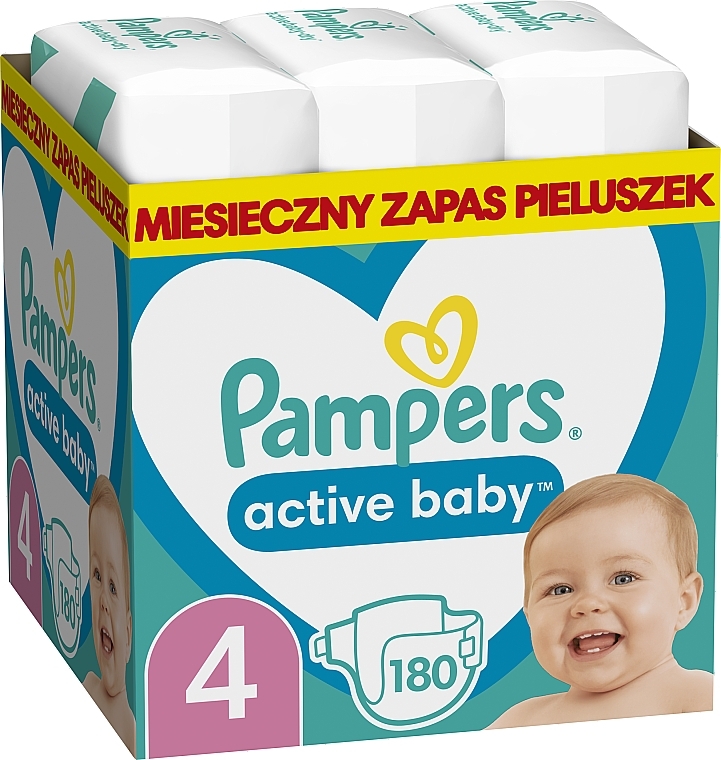 pampers active baby 4+ 53