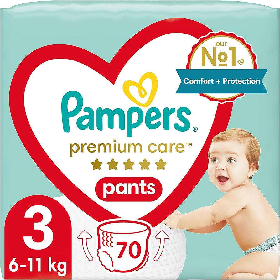 pieluszki pampers premium care chlor