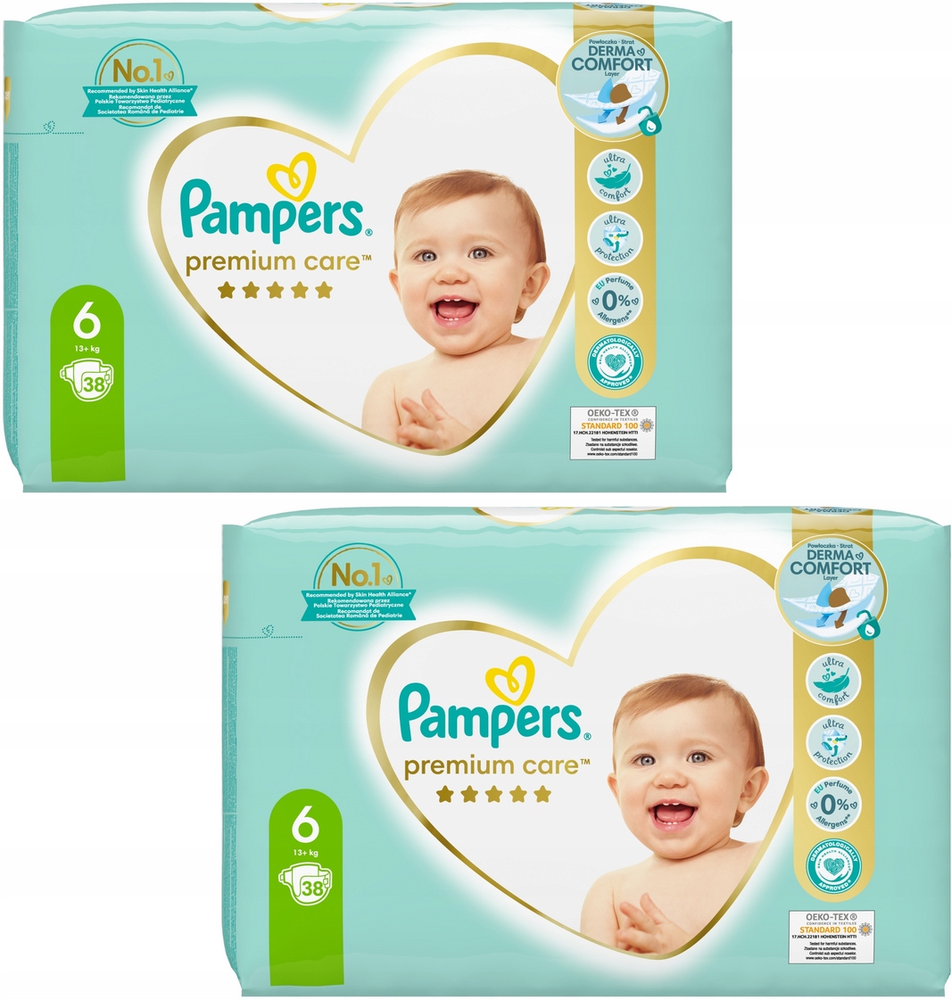 pampers białe 1