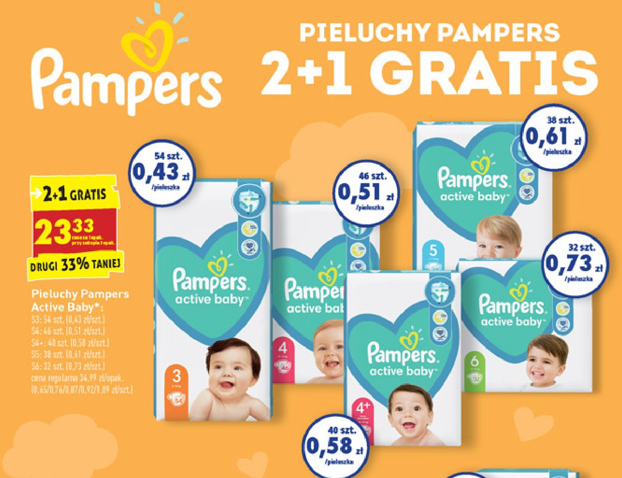 pampers 1 jak stosować