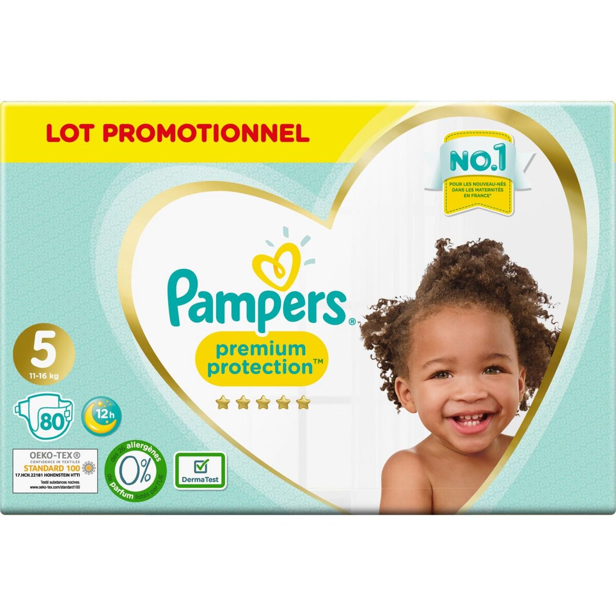 pampers box baby dry