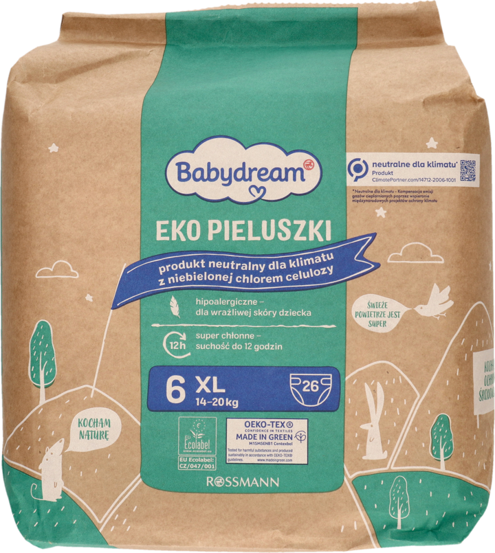 Pieluszki Mulimi XL 12-17kg 5szt