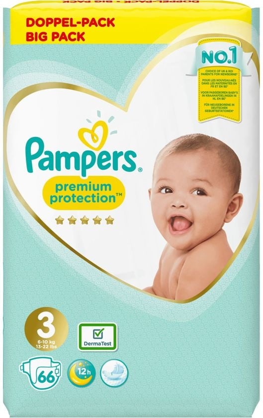 pampers 3 108 szt