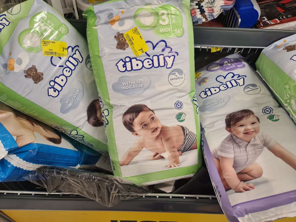 chusteczki nasączone wodą pampers