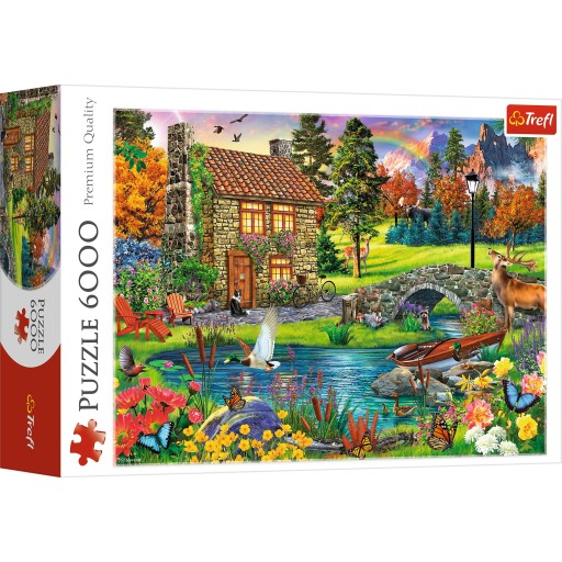 Puzzle z klockami Viga 58573