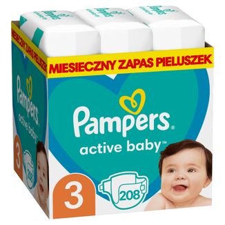 pampers 148 sztuk rozmiar 2